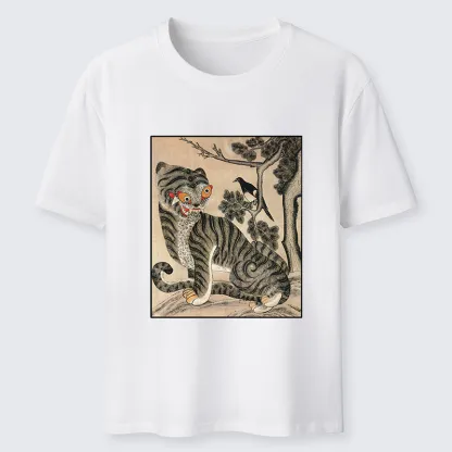 Tokyo-Tiger Tiger And Magpie Classic T-Shirt