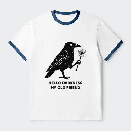 [Copy]Tokyo-Tiger Which One Should I Wear Today Contrast Trim T-Shirt