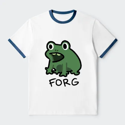 Tokyo-Tiger Funny Forg Japan Trim T-Shirt