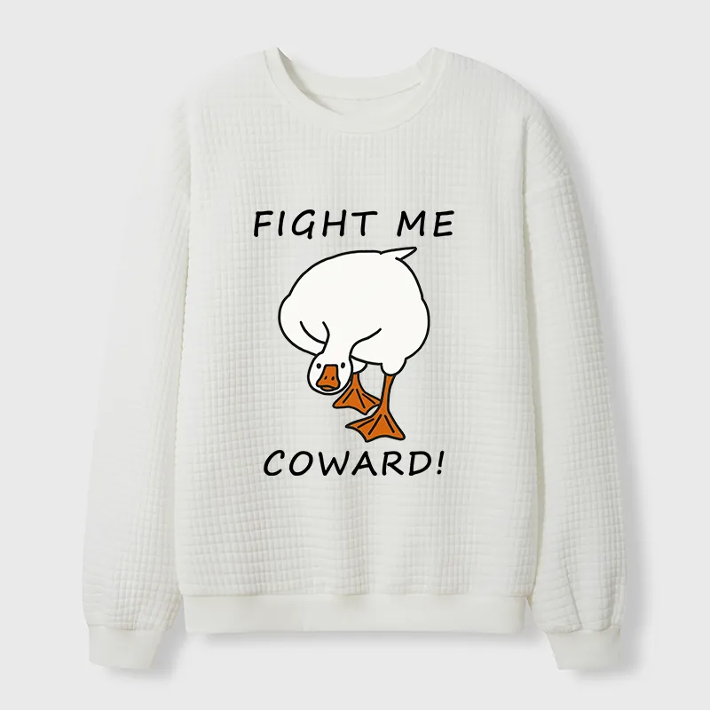 Tokyo-Tiger Philosophy Of A Fighter Goose Waffle Sweatshirt