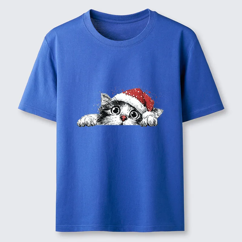 Tokyo-Tiger The Curious Christmas Cat Classic T-Shirt