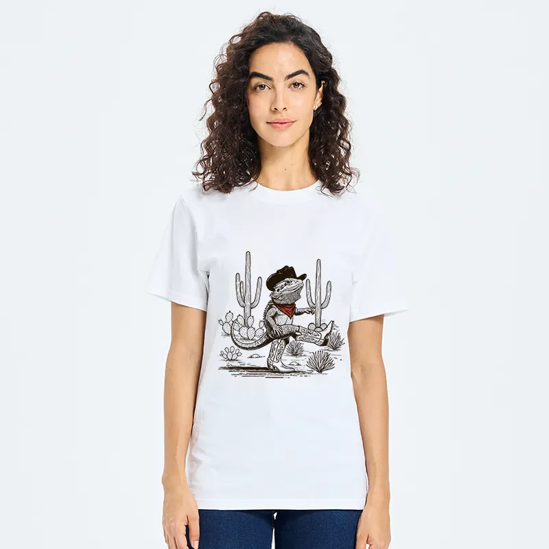 Tokyo-Tiger Cowboy Of The Desert Classic T-Shirt