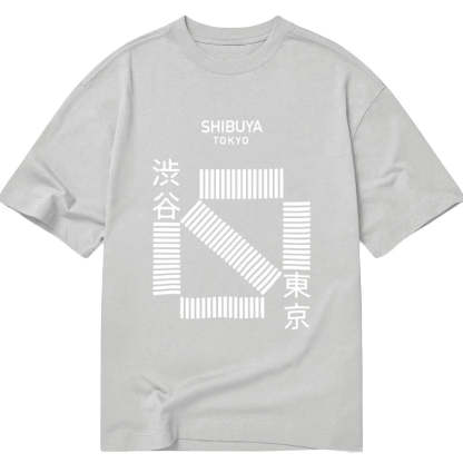 Tokyo-Tiger Japanese Shibuya Crossing Classic T-Shirt