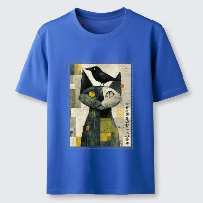 Tokyo-Tiger The Cat And The Crow Are Planning To Rule The World Classic T-Shirt