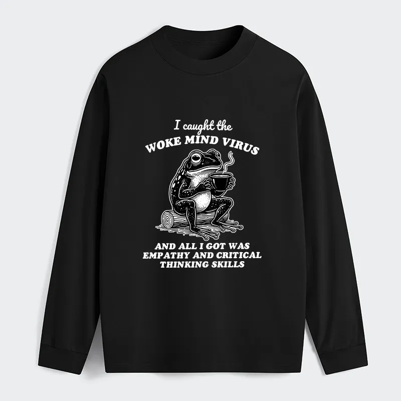 Tokyo-Tiger Awakened Thinking Virus Frog Classic Long Sleeve T-Shirt