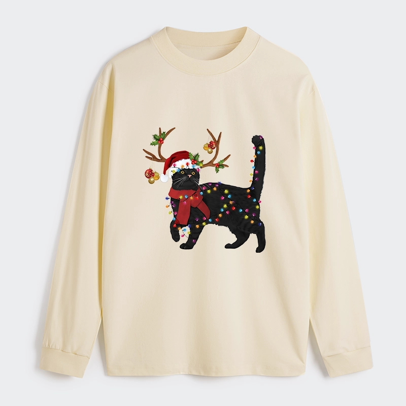Tokyo-Tiger Christmas Black Cat Classic Long Sleeve T-Shirt