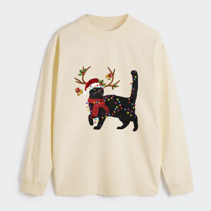 Tokyo-Tiger Christmas Black Cat Classic Long Sleeve T-Shirt