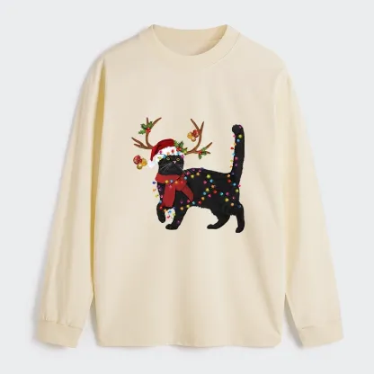 Tokyo-Tiger Christmas Black Cat Classic Long Sleeve T-Shirt