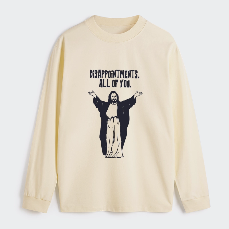 Tokyo-Tiger God Gives Disappointment Classic Long Sleeve T-Shirt