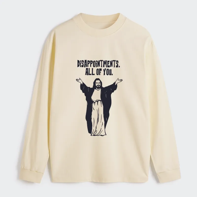 Tokyo-Tiger God Gives Disappointment Classic Long Sleeve T-Shirt