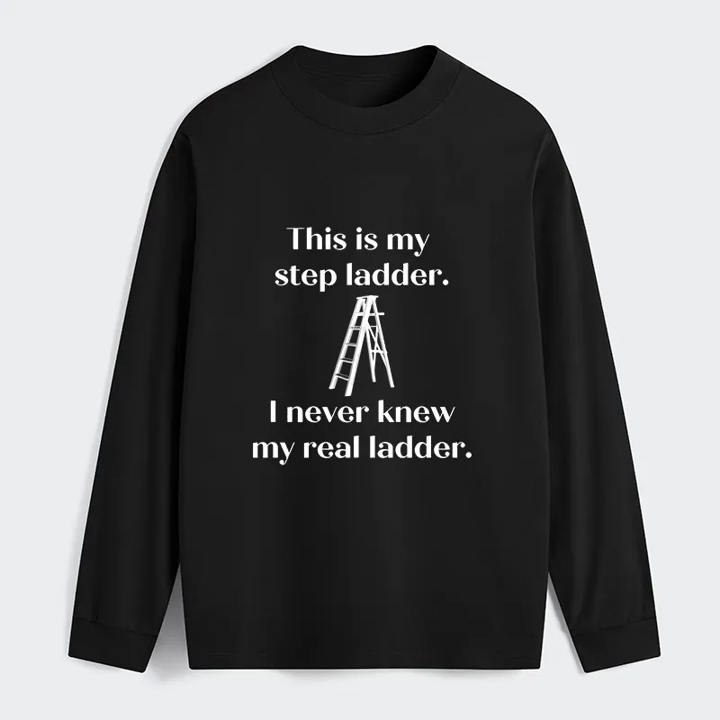 Tokyo-Tiger A Real Ladder Funny Classic Long Sleeve T-Shirt