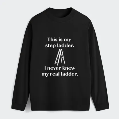 Tokyo-Tiger A Real Ladder Funny Classic Long Sleeve T-Shirt
