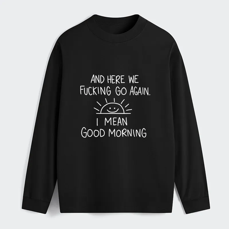 Tokyo-Tiger Different Meanings Of "Good Morning" Classic Long Sleeve T-Shirt