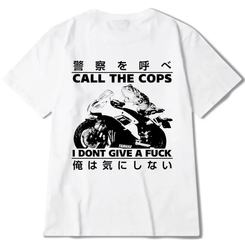 Tokyo-Tiger Funny Frog Riding A Motorcycle Back Classic T-Shirt