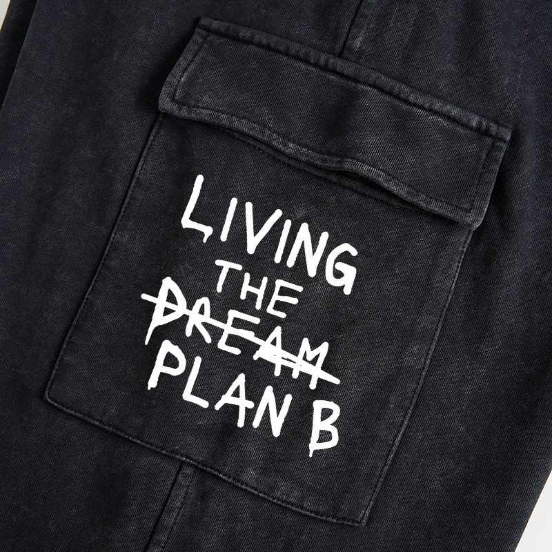 Tokyo-Tiger Implement Plan B Washed Utility Sweatpants