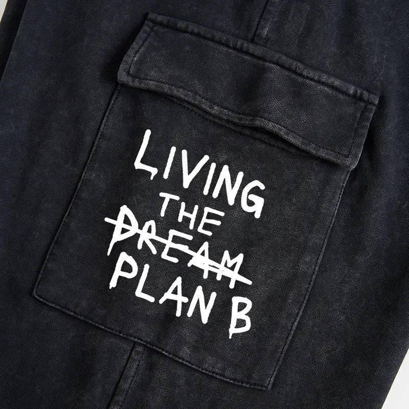 Tokyo-Tiger Implement Plan B Washed Utility Sweatpants