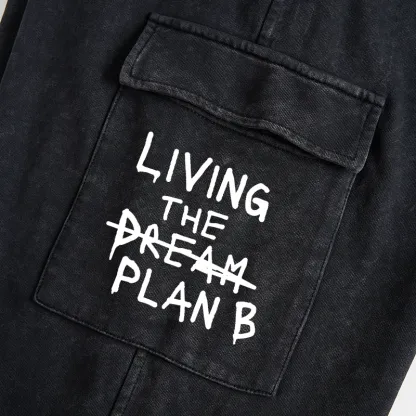 Tokyo-Tiger Implement Plan B Washed Utility Sweatpants