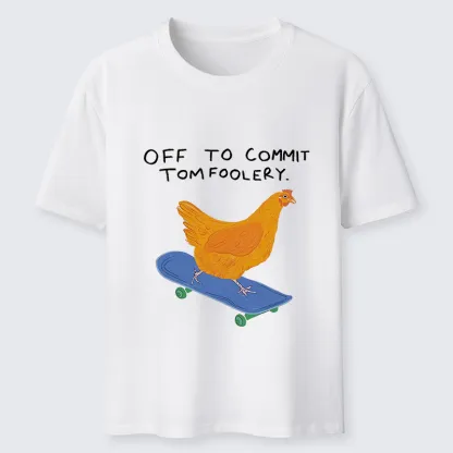 Tokyo-Tiger Chicken Was About To Do Something Bad Classic T-Shirt