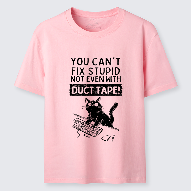 Tokyo-Tiger Funny Cat：You Can't Fix Stupid Classic T-Shirt