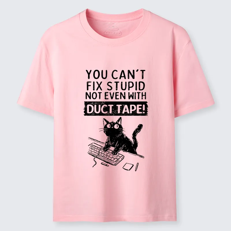 Tokyo-Tiger Funny Cat：You Can't Fix Stupid Classic T-Shirt