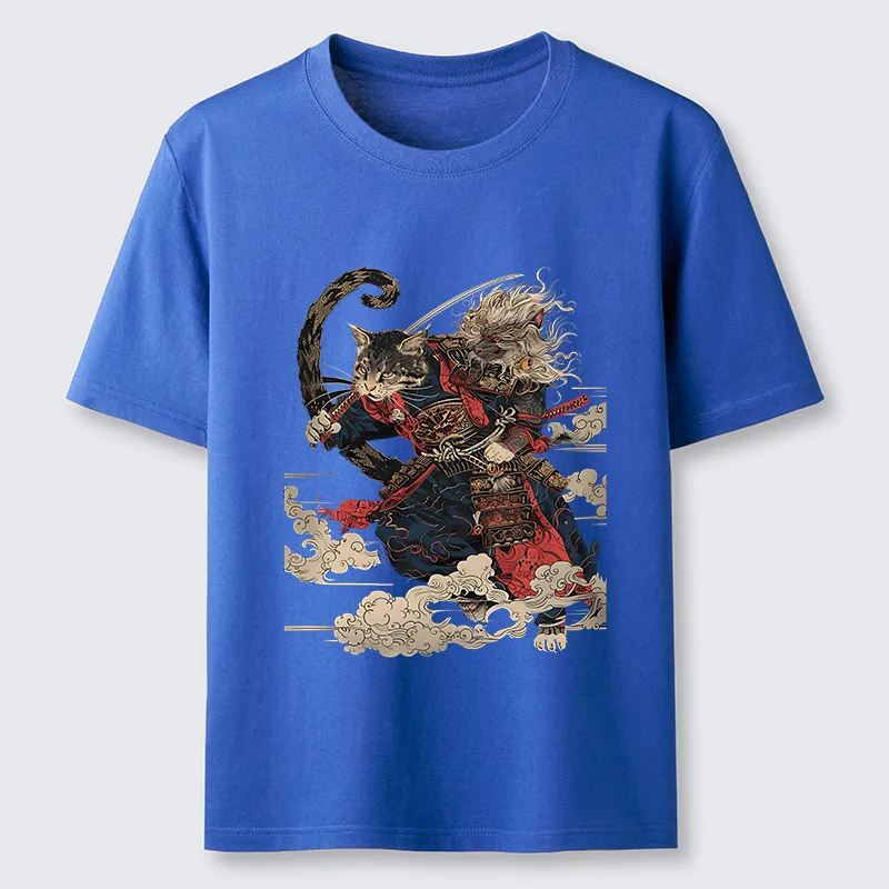 Tokyo-Tiger Gorgeous Samurai Cat Classic T-Shirt