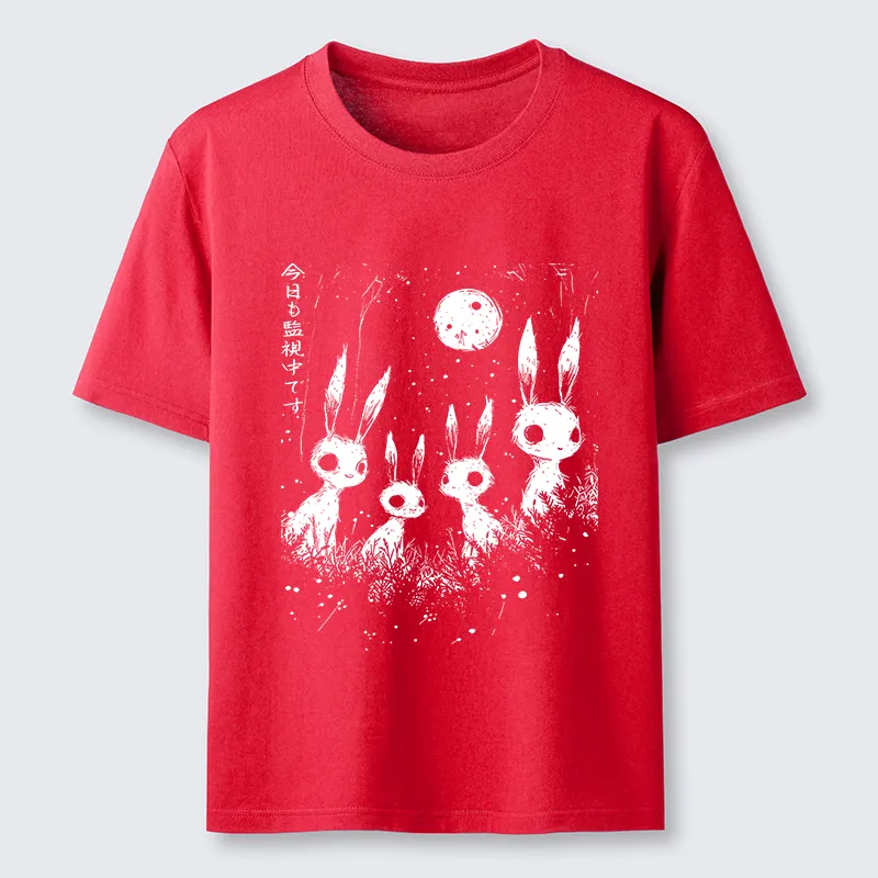 Tokyo-Tiger Rabbit Is Watching You Classic T-Shirt