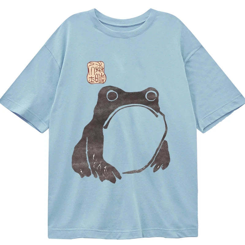 Tokyo-Tiger Matsumoto Hoji woodblock print frog Classic T-Shirt