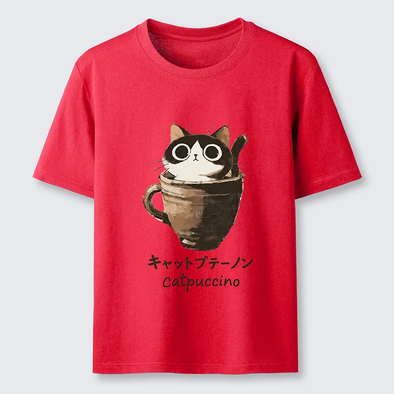 Tokyo-Tiger Cat Cappuccino Classic T-Shirt