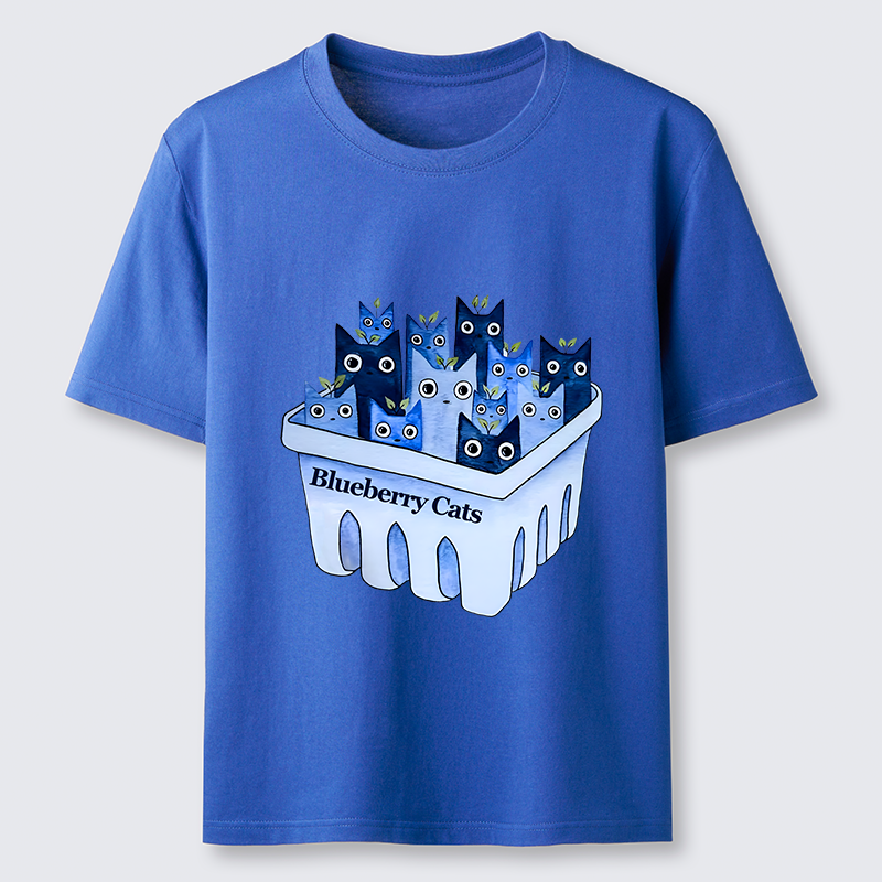 Tokyo-Tiger Blueberry Cats Classic T-Shirt