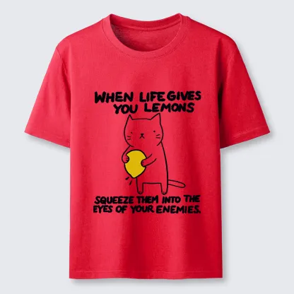 Tokyo-Tiger Attack The Enemy With Lemon Juice Classic T-Shirt