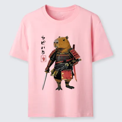 Tokyo-Tiger Capybara Samurai Wearing Armor Classic T-Shirt