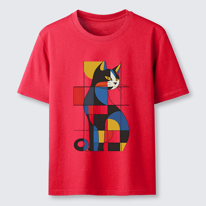 Tokyo-Tiger Mondrian Cat Classic T-Shirt