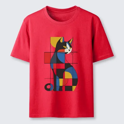 Tokyo-Tiger Mondrian Cat Classic T-Shirt
