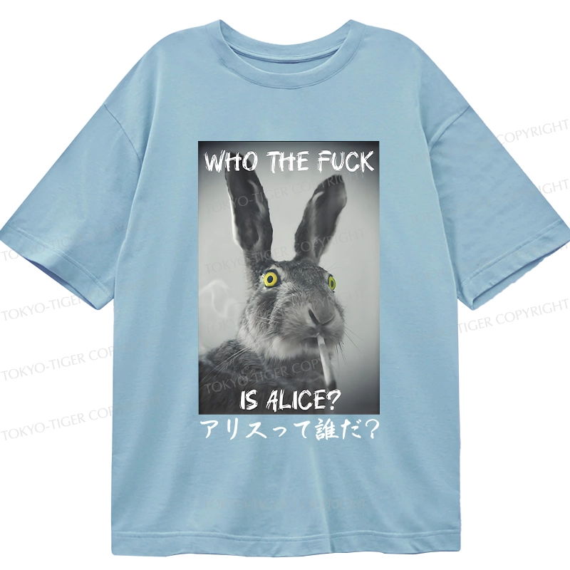 Tokyo-Tiger Who Is Alice? Classic T-Shirt