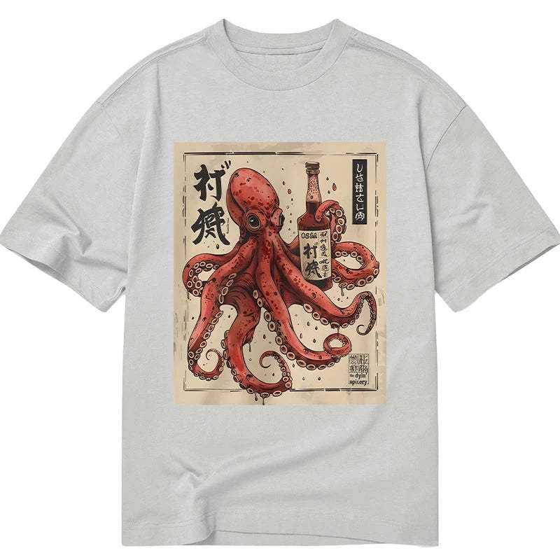 Tokyo-Tiger Osaka Saké Octopus Classic T-Shirt