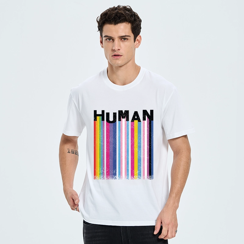 Tokyo-Tiger Rainbow Stripes Human Pride Classic T-Shirt