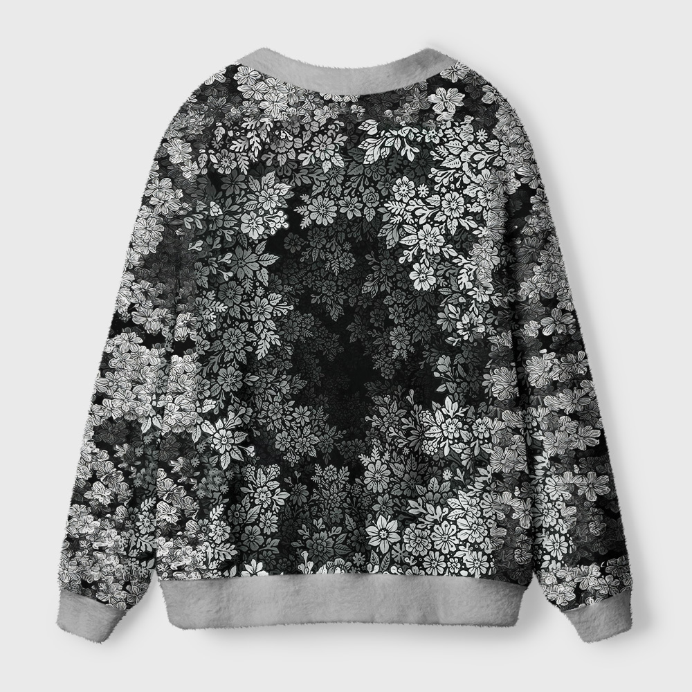 Tokyo-Tiger Every Flower Is Born To Die Just Like Us Ugly Cardigan Sweater
