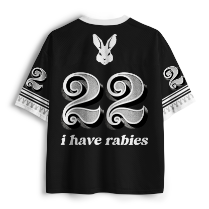Tokyo-Tiger I Have Rabies Screaming Rabbit Mesh Jersey