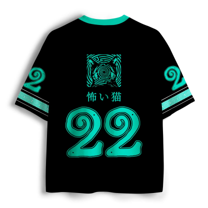 Tokyo-Tiger Angry Cat Mesh Jersey