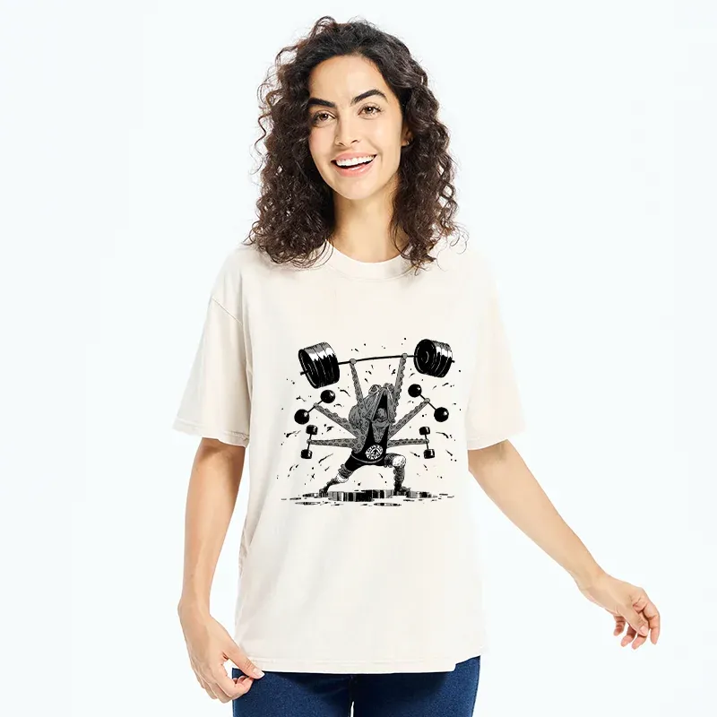 Tokyo-Tiger Octopus Is Working Hard Washed T-Shirt