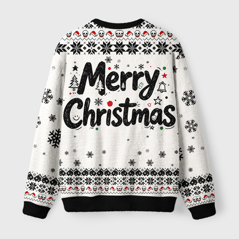 Tokyo-Tiger Warrior Frog Funny Meme Fuzzy Christmas Ugly Sweatshirt
