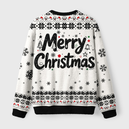 Tokyo-Tiger Warrior Frog Funny Meme Fuzzy Christmas Ugly Sweatshirt