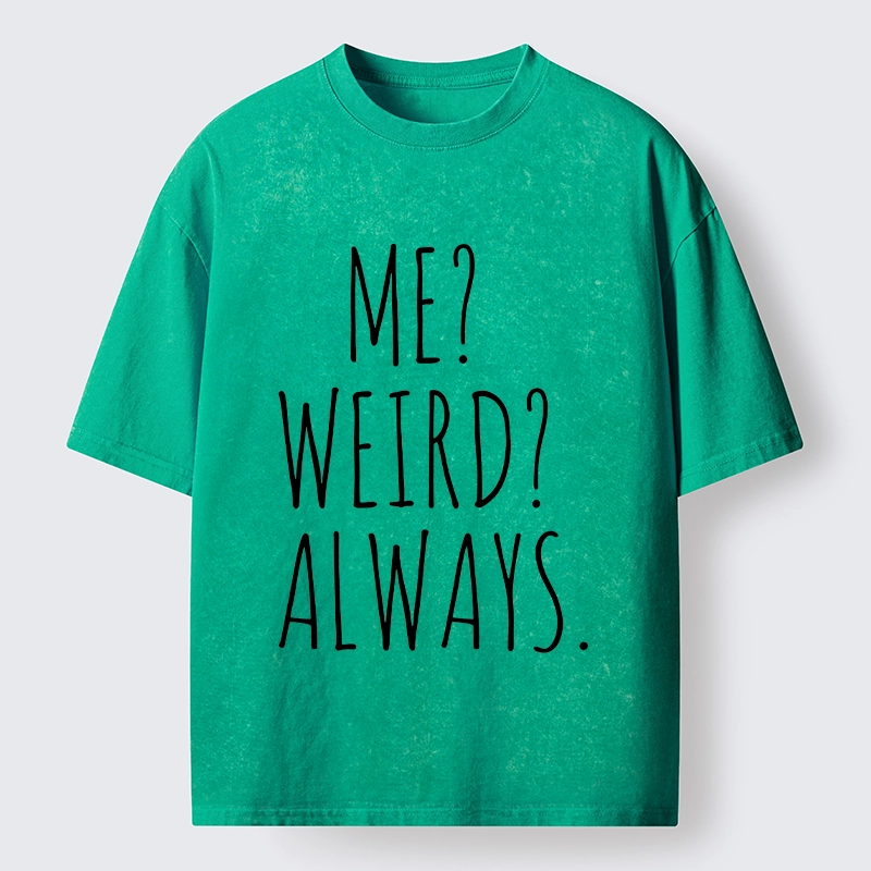 Tokyo‑Tiger Funny Weird Vibe Washed T‑Shirt