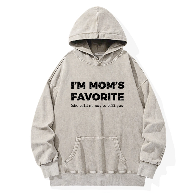 Tokyo-Tiger Mother's Day Jokes Washed Hoodie