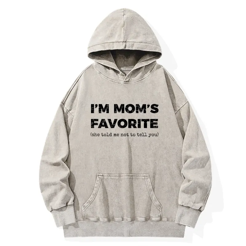 Tokyo-Tiger Mother's Day Jokes Washed Hoodie