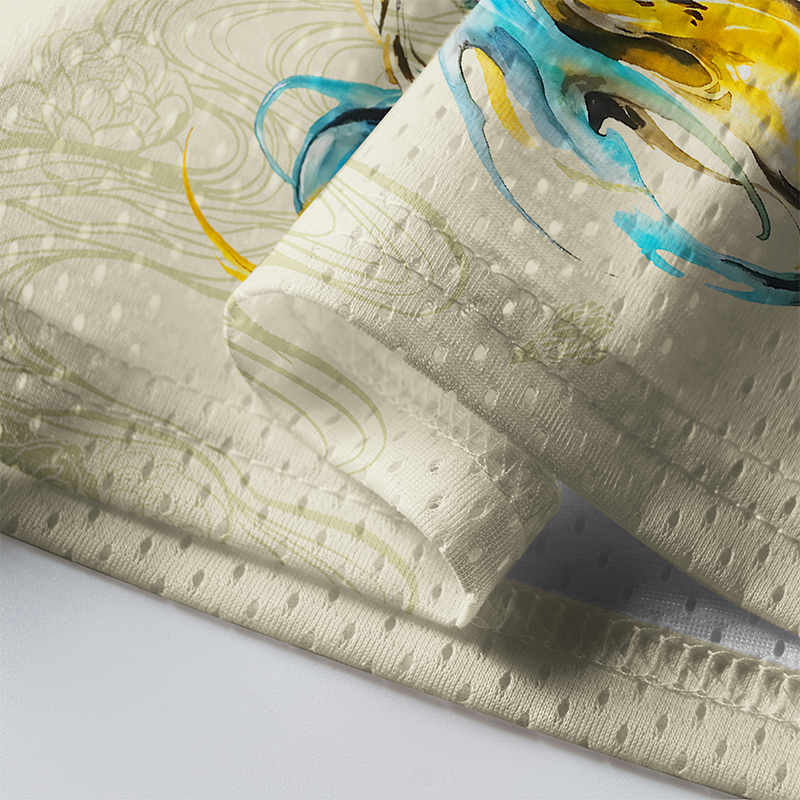 Tokyo-Tiger Azure Dragon Soaring Mesh Jersey