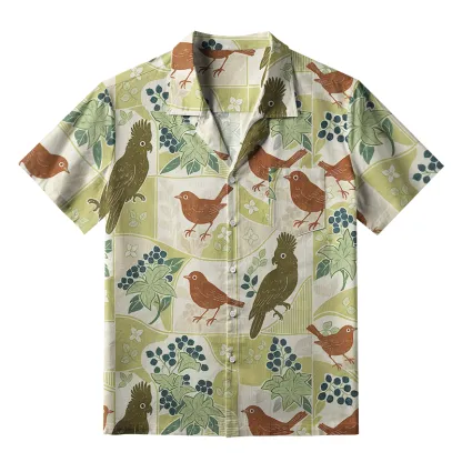 Tokyo-Tiger Harmony Of Flowers And Birds Aloha Hawaiian Shirt