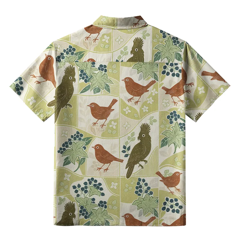 Tokyo-Tiger Harmony Of Flowers And Birds Aloha Hawaiian Shirt