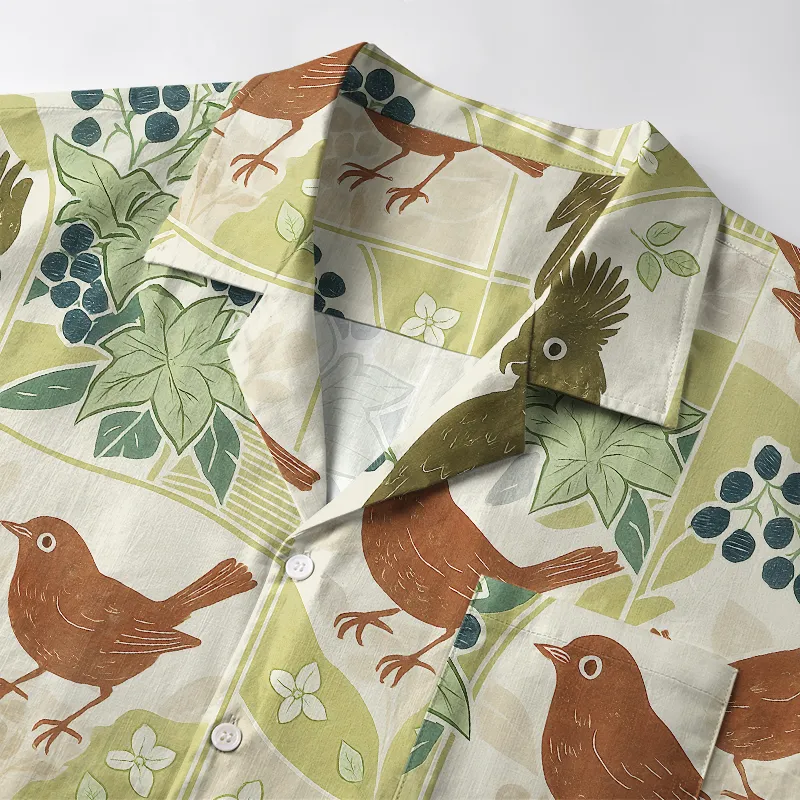 Tokyo-Tiger Harmony Of Flowers And Birds Aloha Hawaiian Shirt