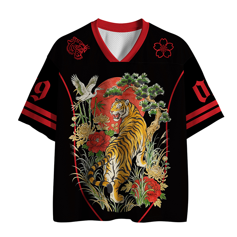 Tokyo-Tiger Tiger Of The East Mesh Jersey